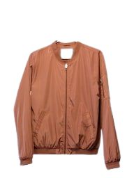 Chaqueta marrón clásica